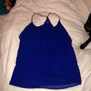 Blue top never worn before!